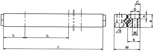 SGV6-350滾柱交叉導(dǎo)軌